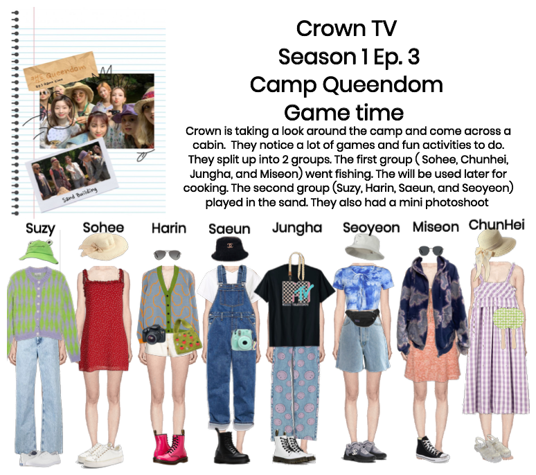 Crown TV 'Season1 Ep.3' Camp Queendom 'Game Time'