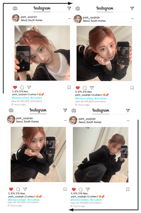 Crushes (호감) [Soojin] Instagram Update/Post