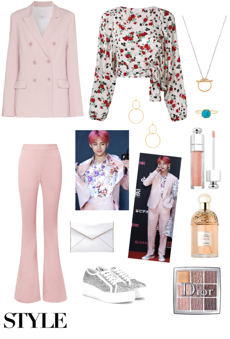 Kim Taehyung Girl Inspired Outfit