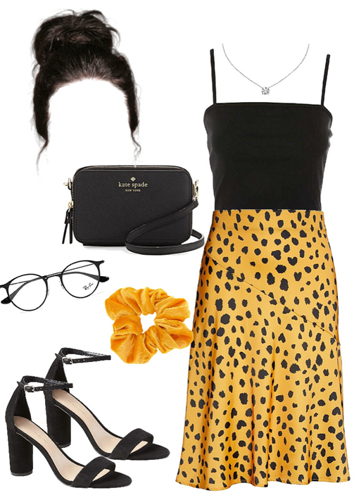 cheetah skirt