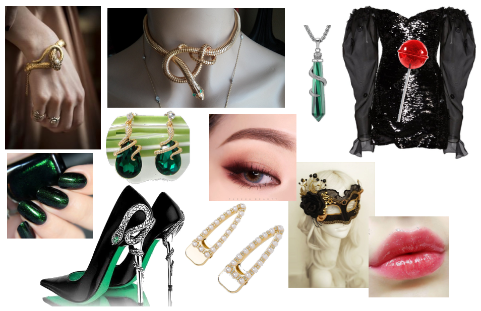 Slytherin Yule Ball Outfit.