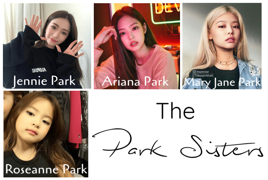 The Park Sisters : Jennie, Ariana, Mary Jane, Rose