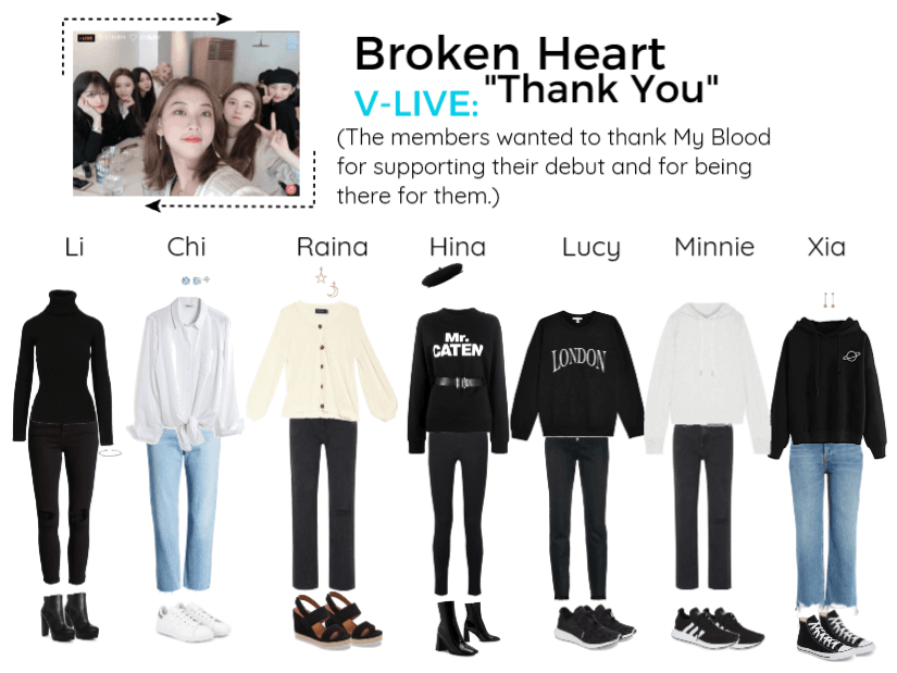 Broken Heart V-Live livestream