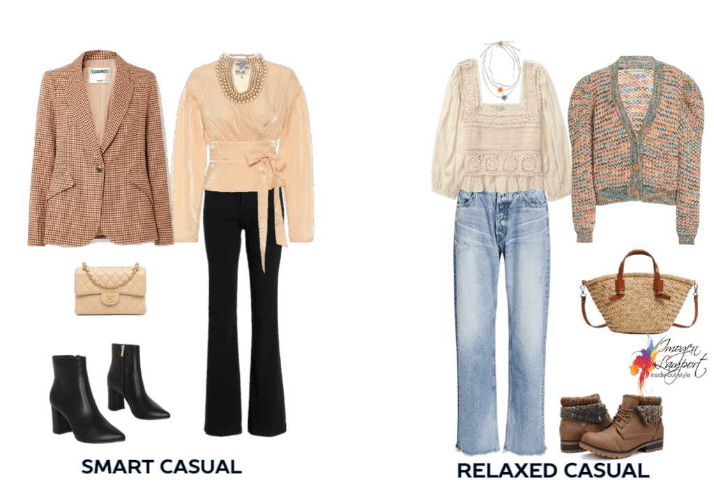 Smart casual vs relaxed casual