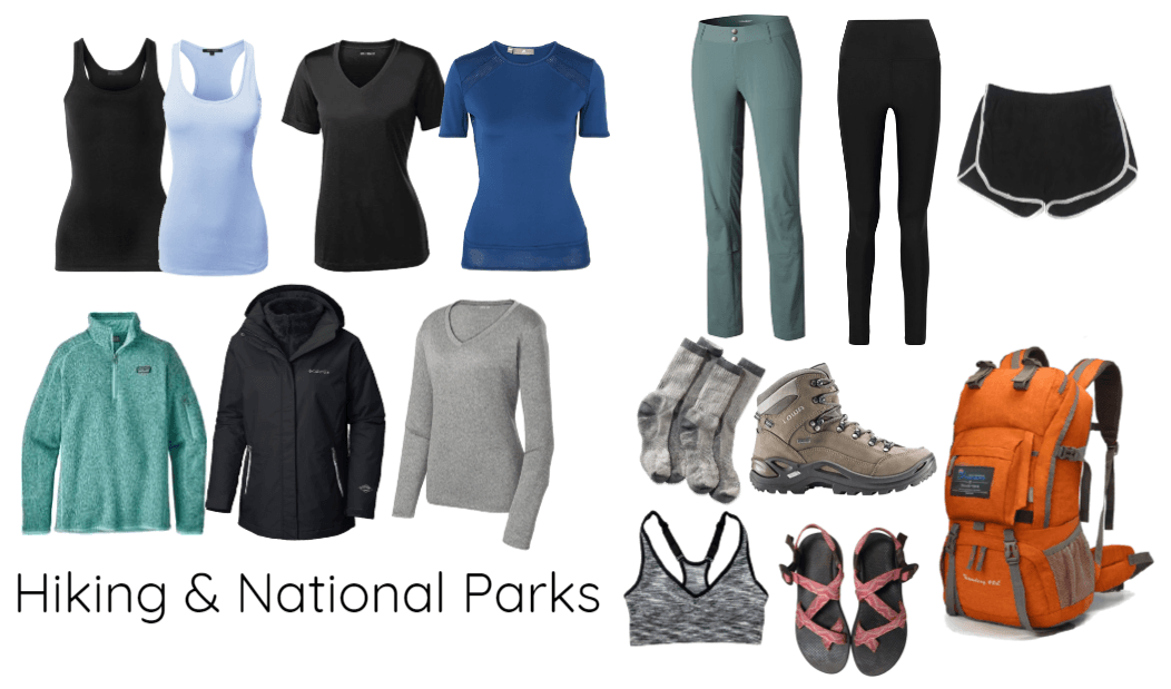 Minimalist National Parks Packing List