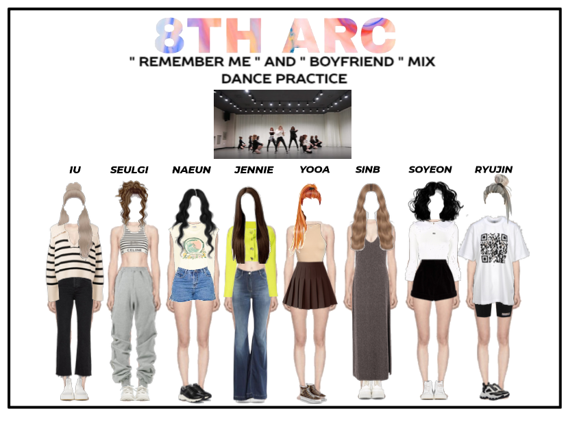 8TH ARC DANCE PRACTICING VIDEO ON YOUTUBE