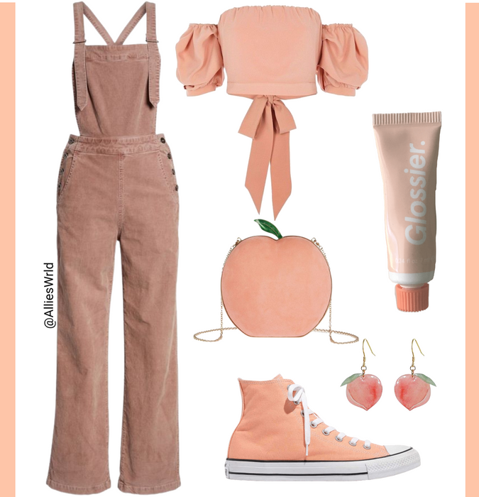 Peach Outfit