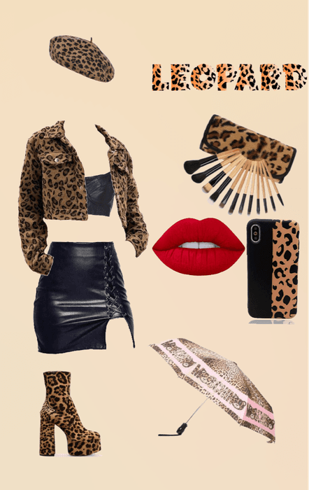 leopard 🐆 + Leather