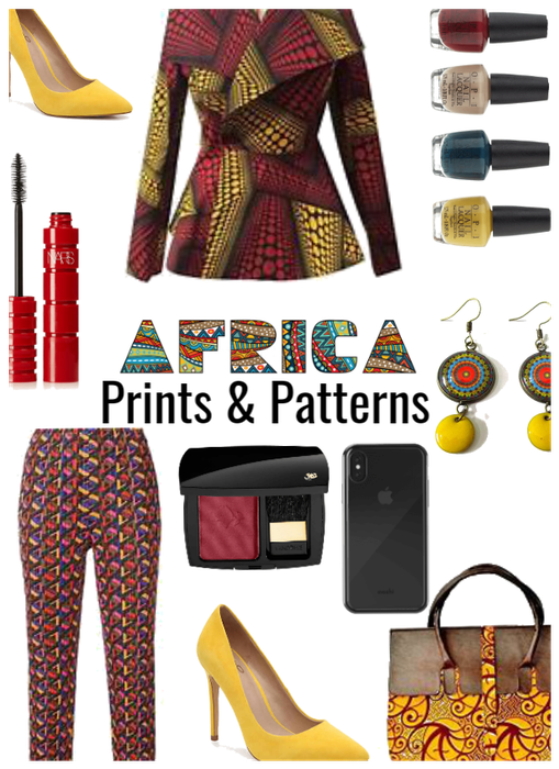 African Prints- Mix Print Style