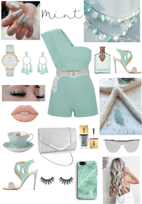 Mint with silver💿