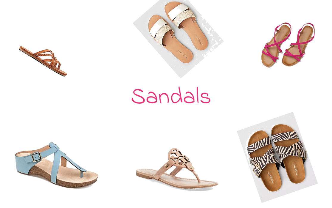 sandals in the house