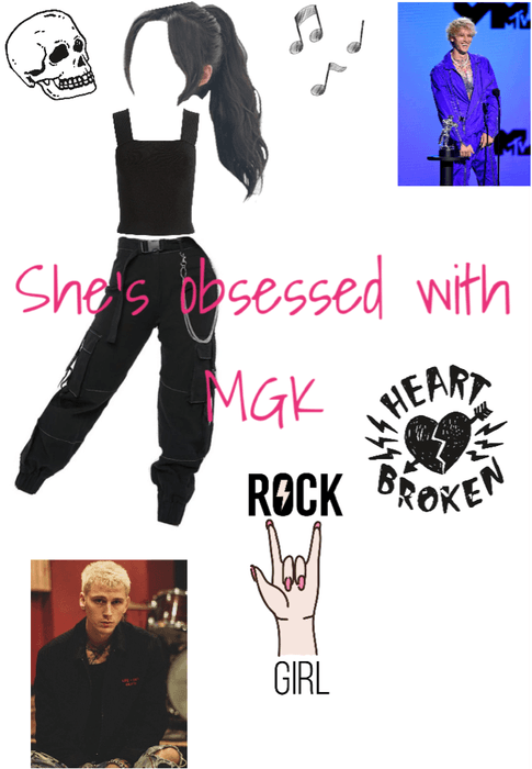 Punkrock MGK girl