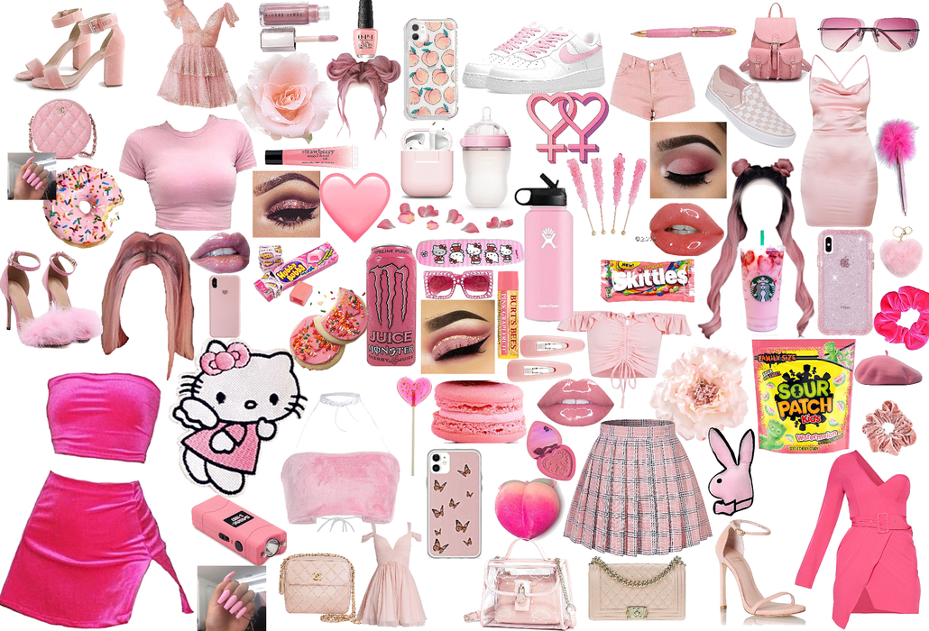 pink 🎀🎟🌸🌺🌷