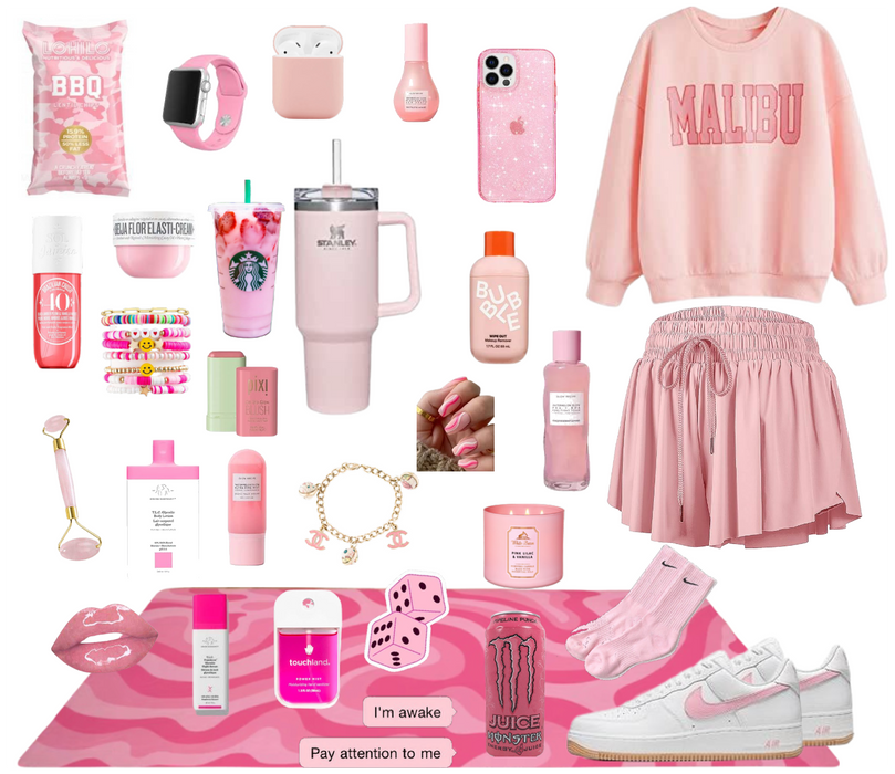 Pink everything