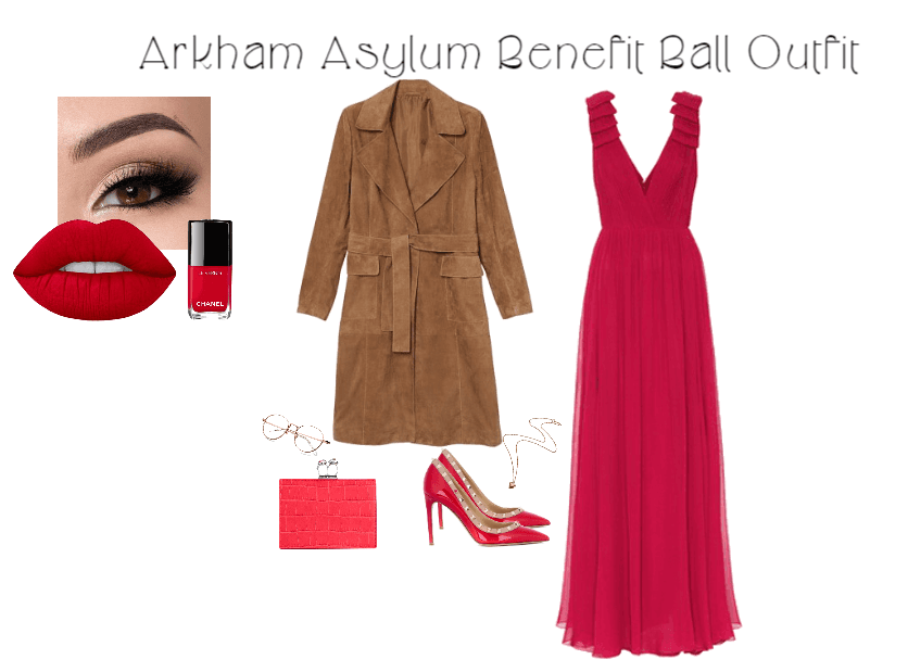 Arkham Asylum Benefit Ball Outfit