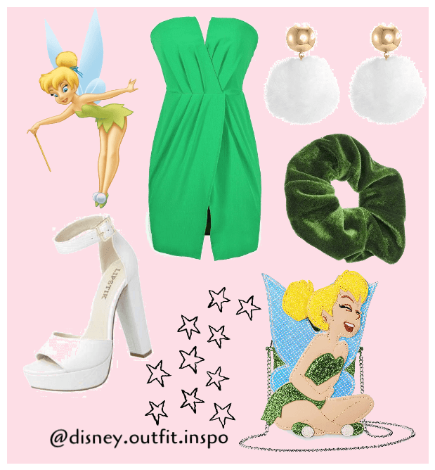 Tinker bell inspired outfit