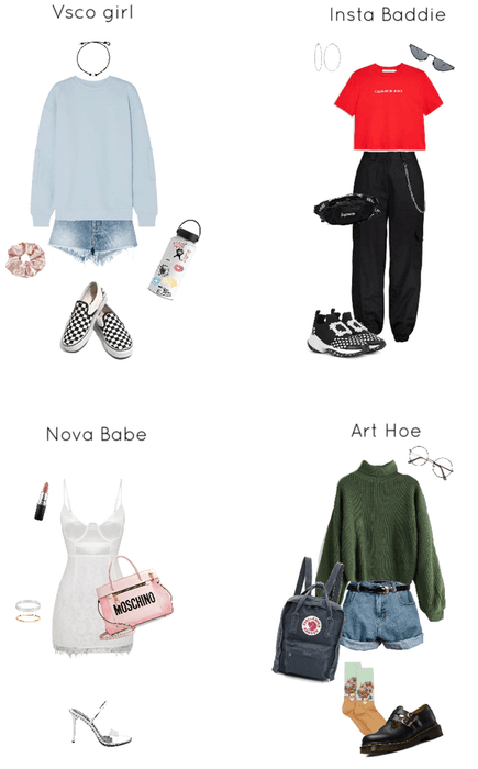 Modern Stereotype Outfits