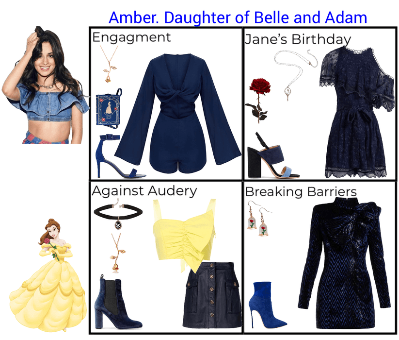 Amber. Daughter of Belle and Adam. Descendants 3