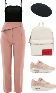 Chic school outfit