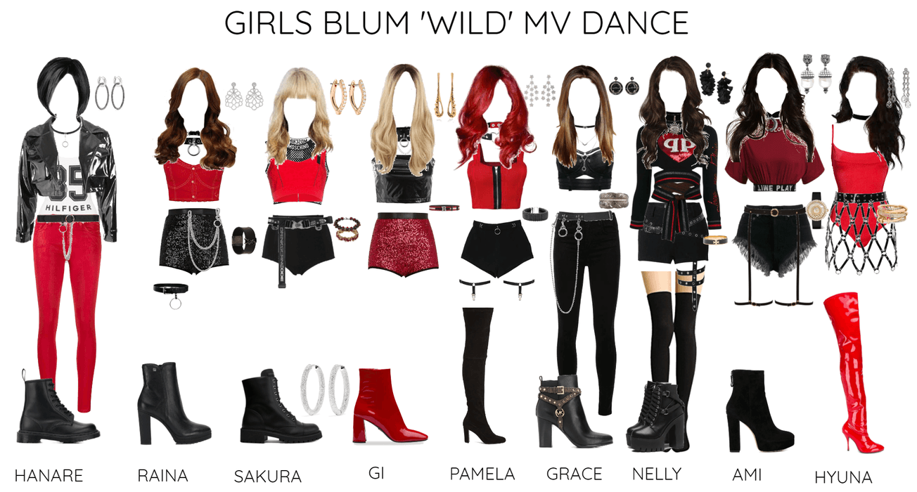 GIRLS BLUM 'WILD' MV DANCE