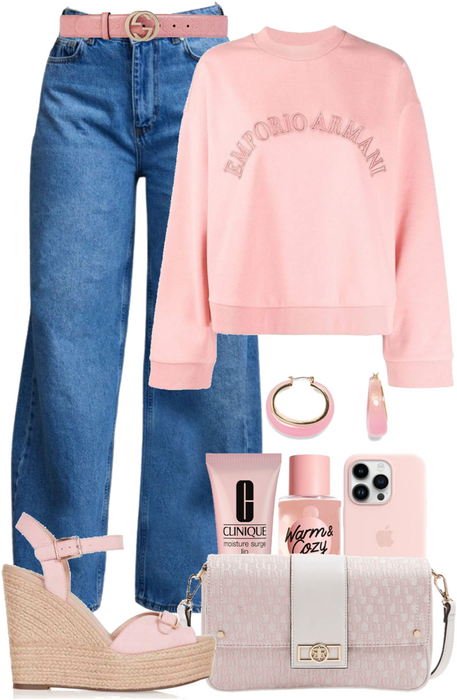 Pink Spring Sweatshirt