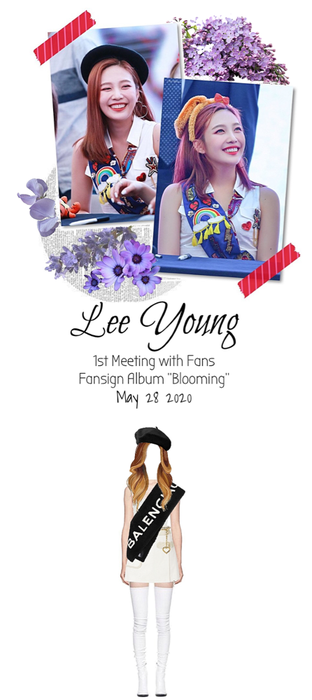 [Lee Young] 1st Fan Meeting Fansign Album "Blooming"
