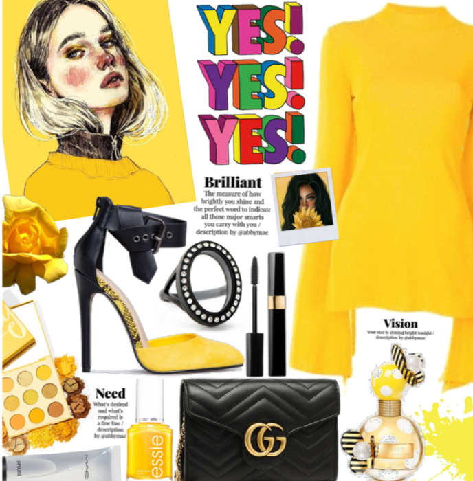 Black and Yellow| @we_girl