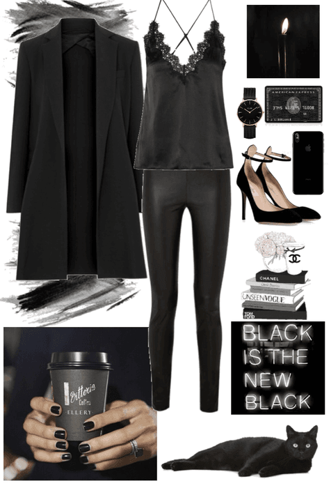 all black • i