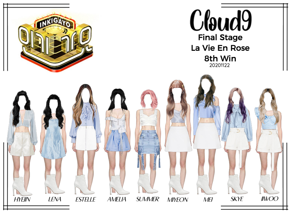 Cloud9 (구름아홉) | Inkigayo | 8th Win | 20201122
