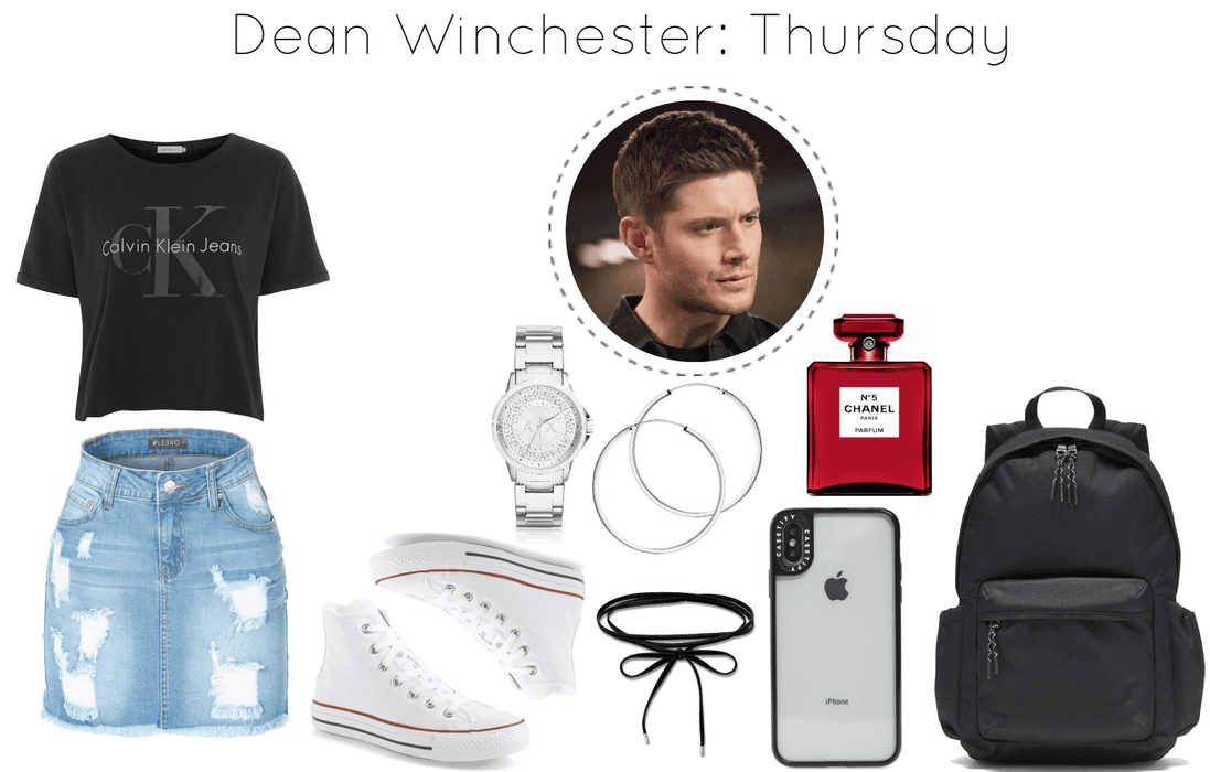 Dean Winchester Inspired School Outfit: Thursday