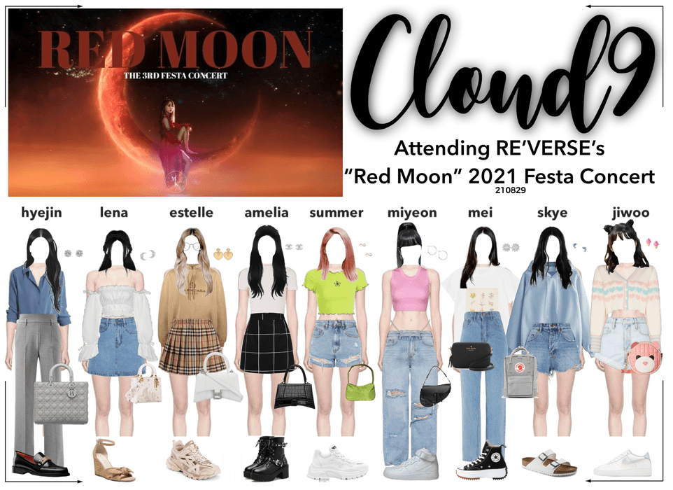 Cloud9 (구름아홉) | Attending Red Moon Festa Concert