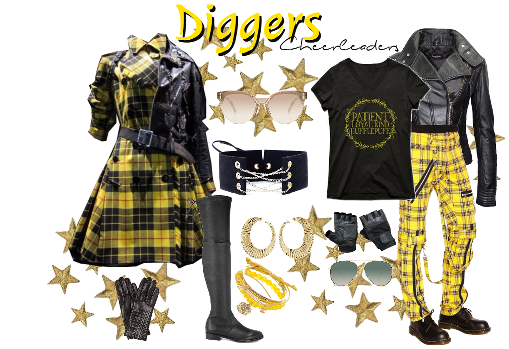 Diggers Cheerleaders - Uniform #2