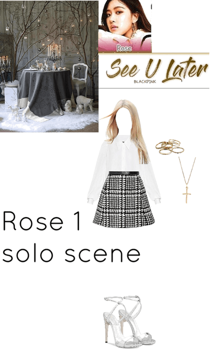 Blackpink-See u Later-Rose’s first solo scene