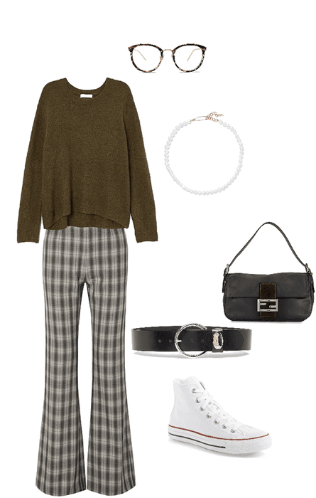 how to style plaid pants 3