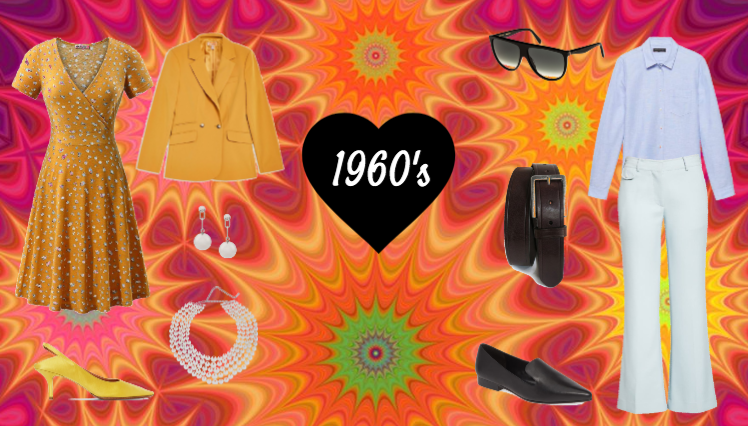 1960's Men and Women Outfits