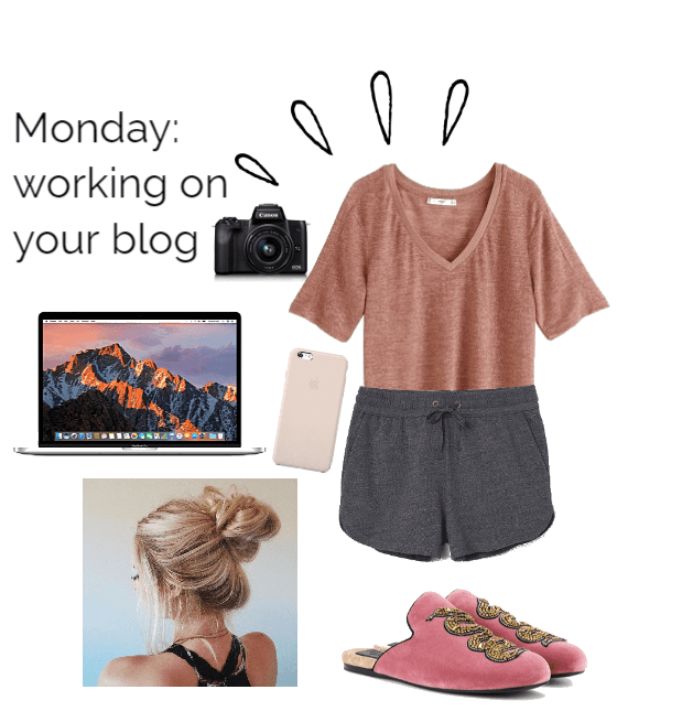 Monday: working on your blog