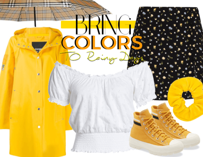 bring color to rainy days