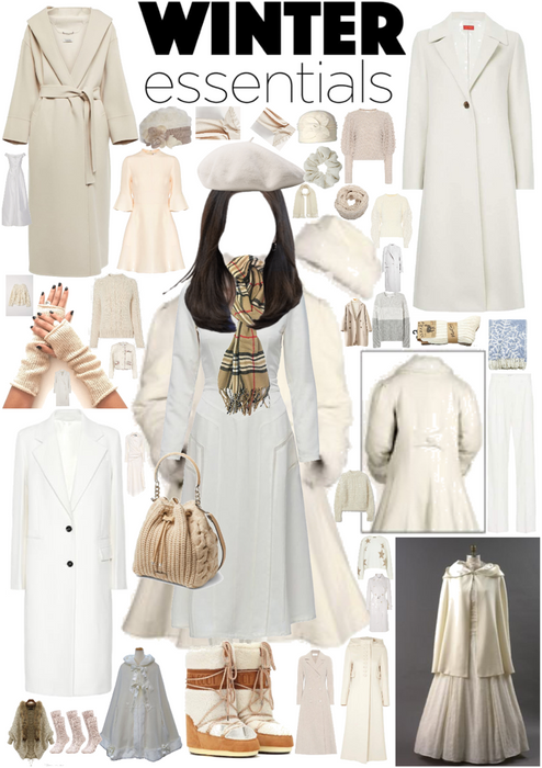 White Winter Woolen Wardrobe