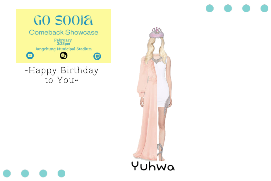 Go Sooja Comeback Showcase | Happy Birthday to You