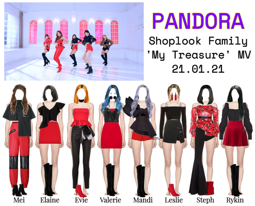 PANDORA "My Treasure" Shoplook Family MV