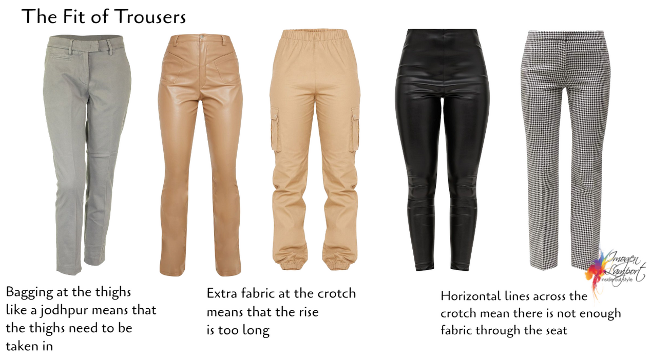 Fit of trousers