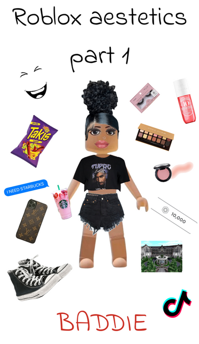 Roblox aesthetics (baddie) Outfit