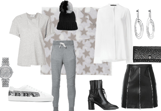 black,white, and grey weekend