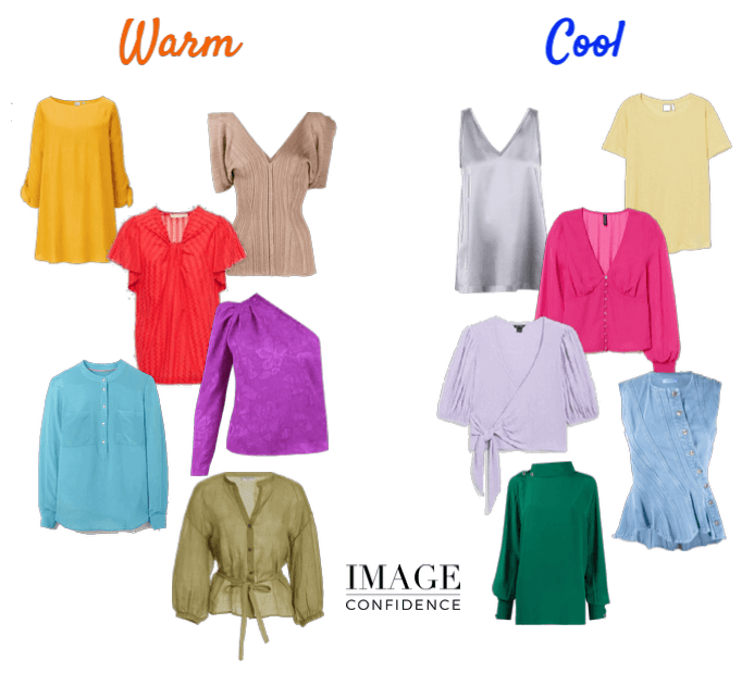 Warm and Cool Tops