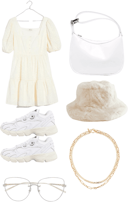 outfit white for kids !