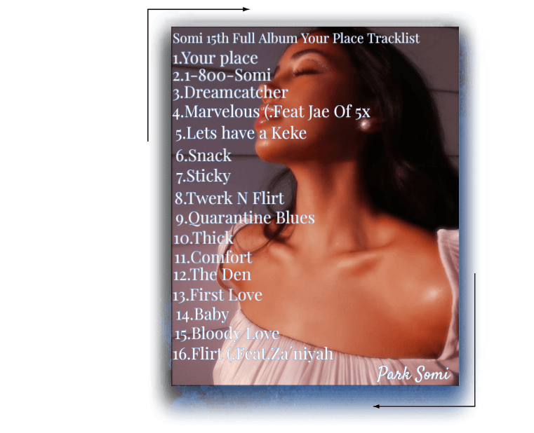 Somi 15th Full Album Your Place Tracklist