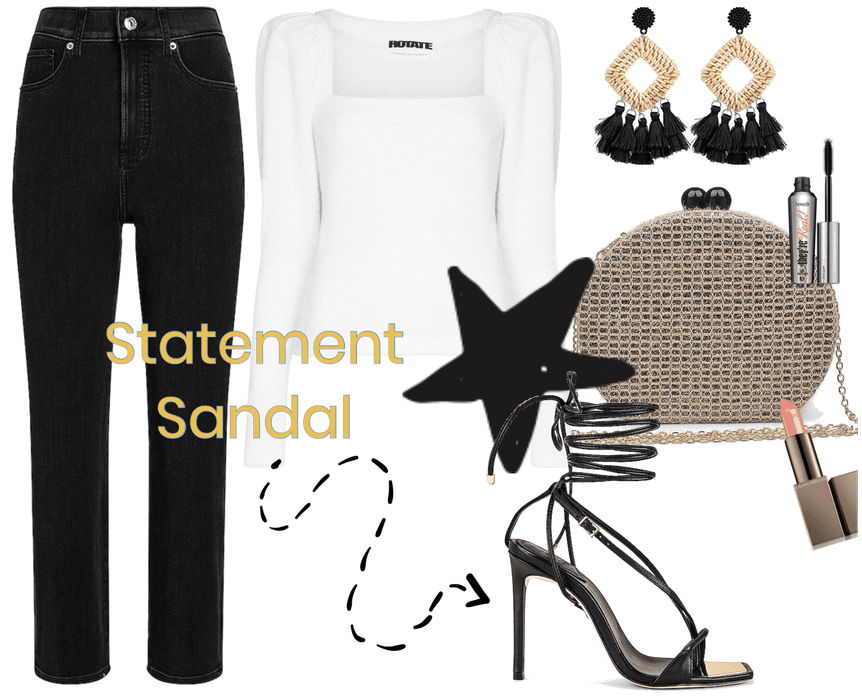 Statement Sandal Outfit