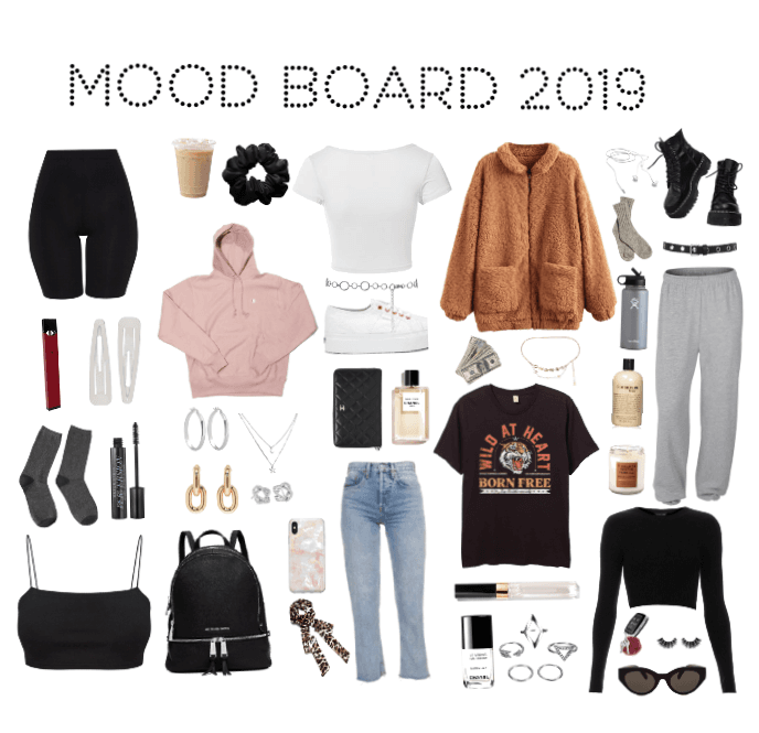 2019 mood board