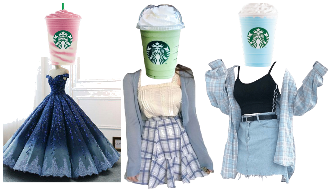 the color of your starbucks is your oufit