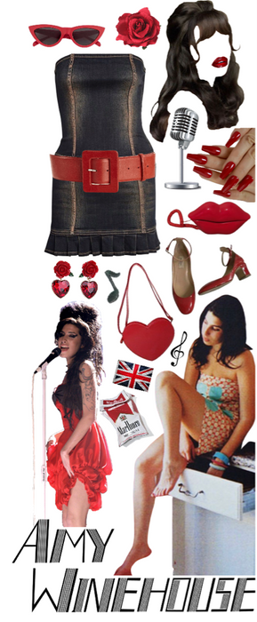 amy winehouse outfit